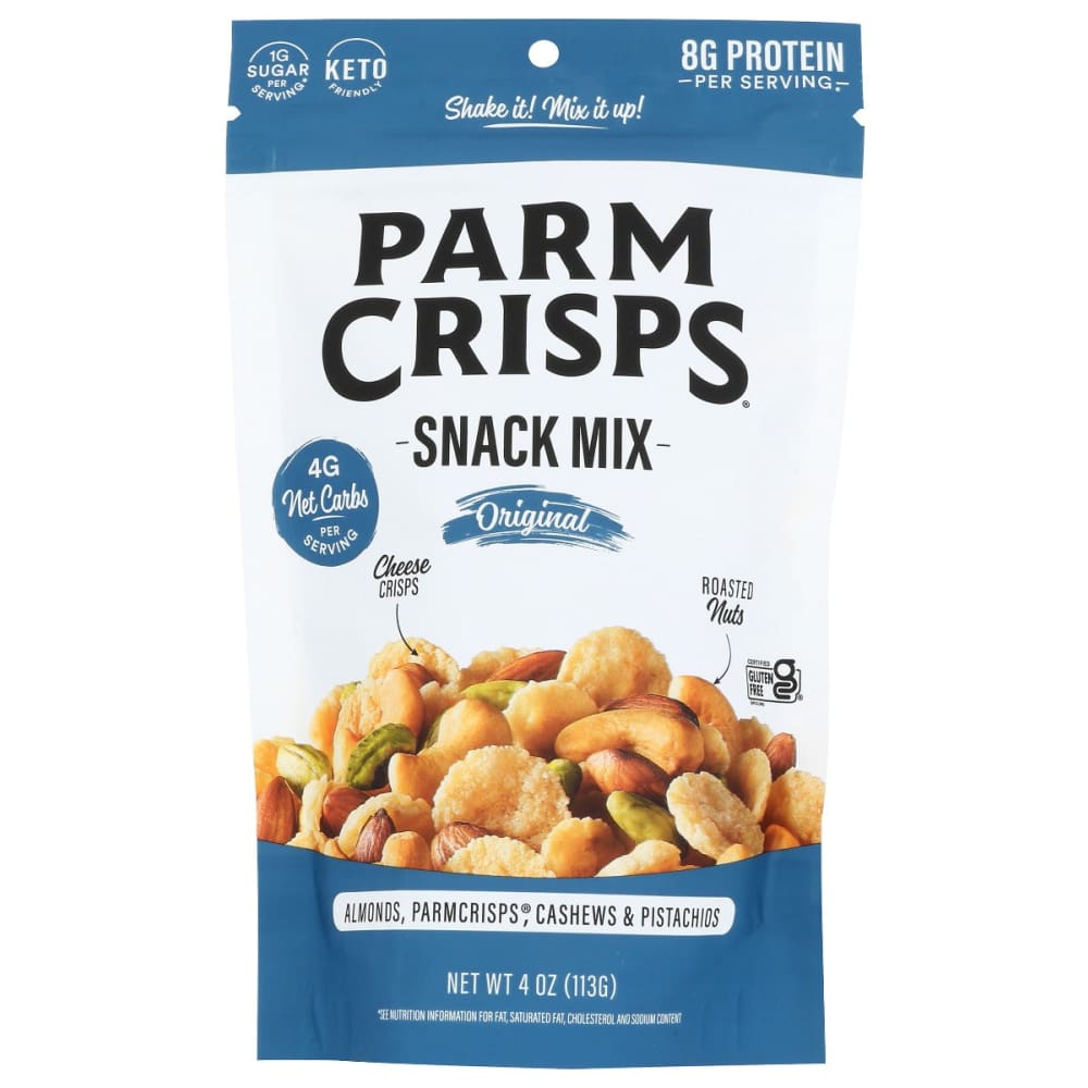 PARM CRISPS: Snack Mix Original 4 oz - Grocery > Snacks > Nuts > Nuts - PARM CRISPS