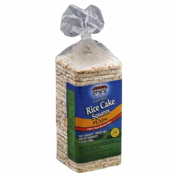 PASKESZ Grocery > Snacks > Crackers > Crackers Rice & Alternative Grain PASKESZ: Ricecake Sqr Thin Plain, 4.9 oz