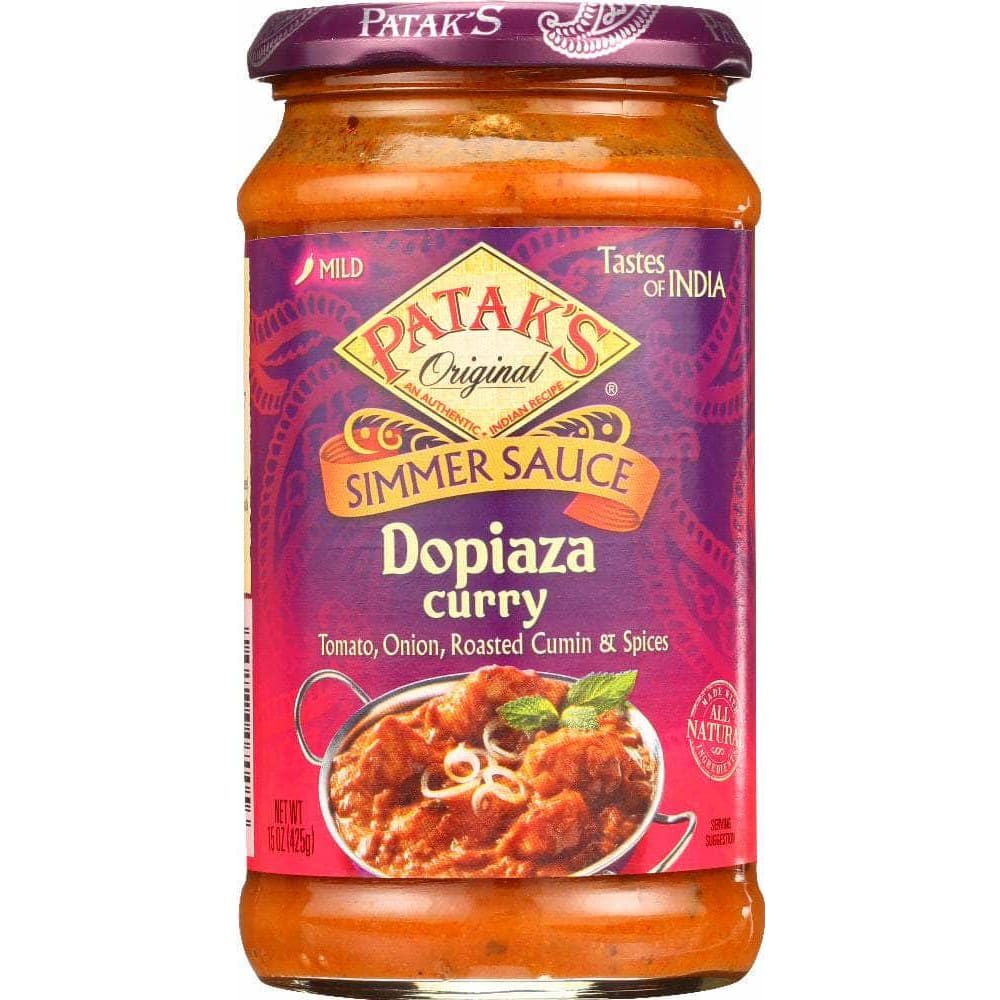 Pataks Pataks Cooking Sauce Dopiaza, 15 oz