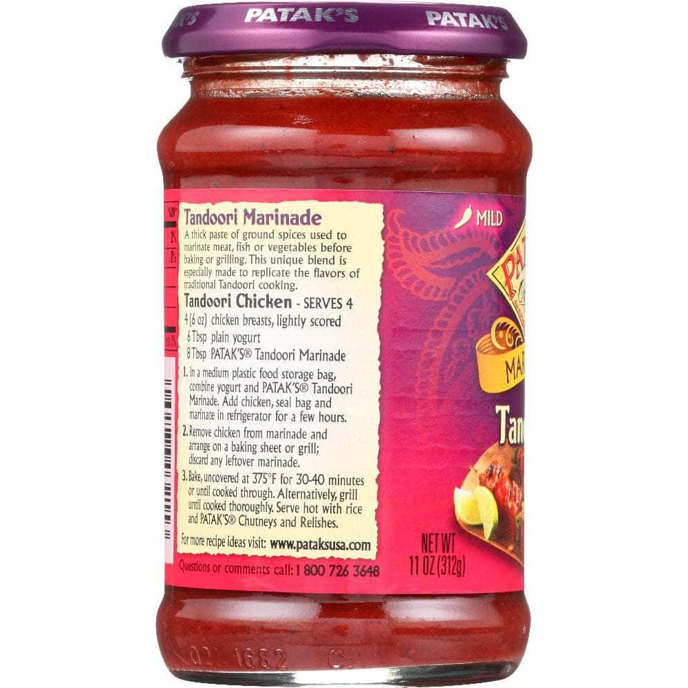 Pataks Pataks Paste Tandoori, 11 oz