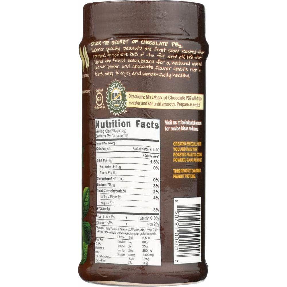 Pb2 Pb2 Powdered Peanut Butter With Premium Chocolate, 6.5 oz