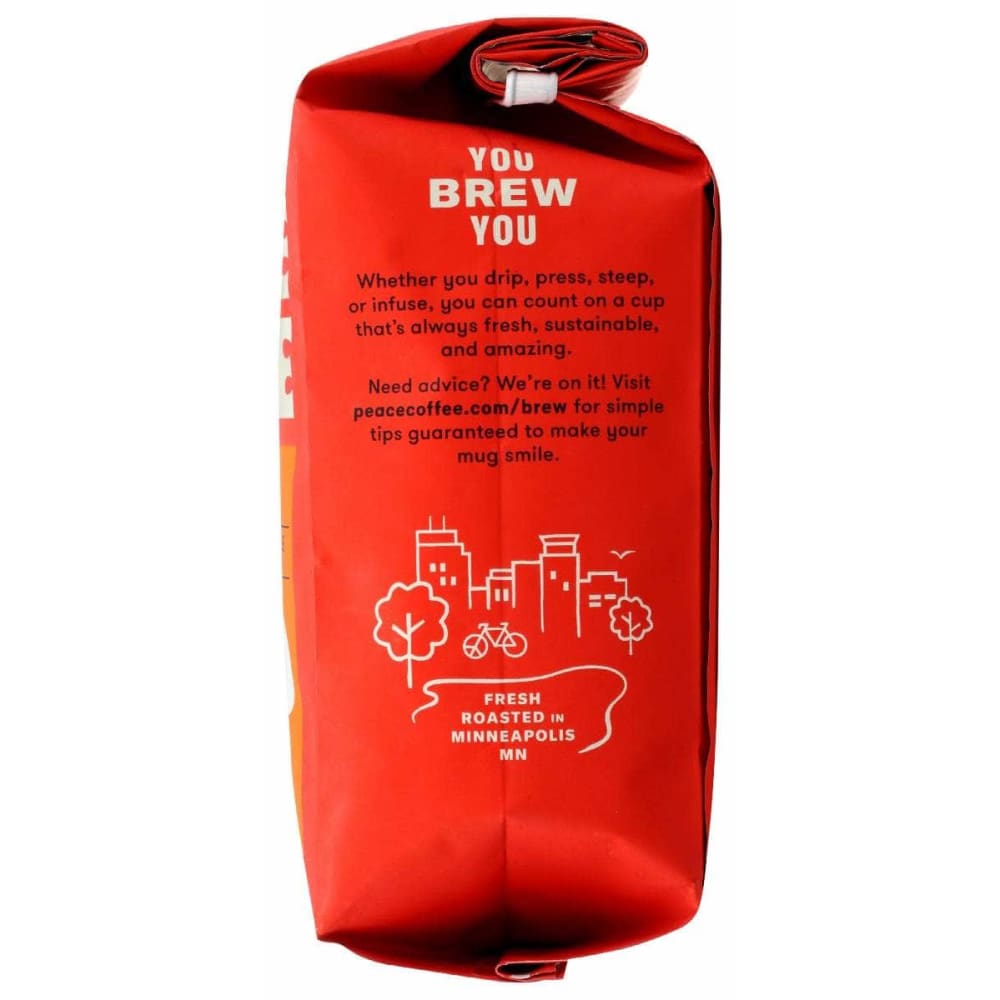 PEACE COFFEE Grocery > Beverages > Coffee, Tea & Hot Cocoa PEACE COFFEE Coffee Whlbn Birchwood, 12 oz