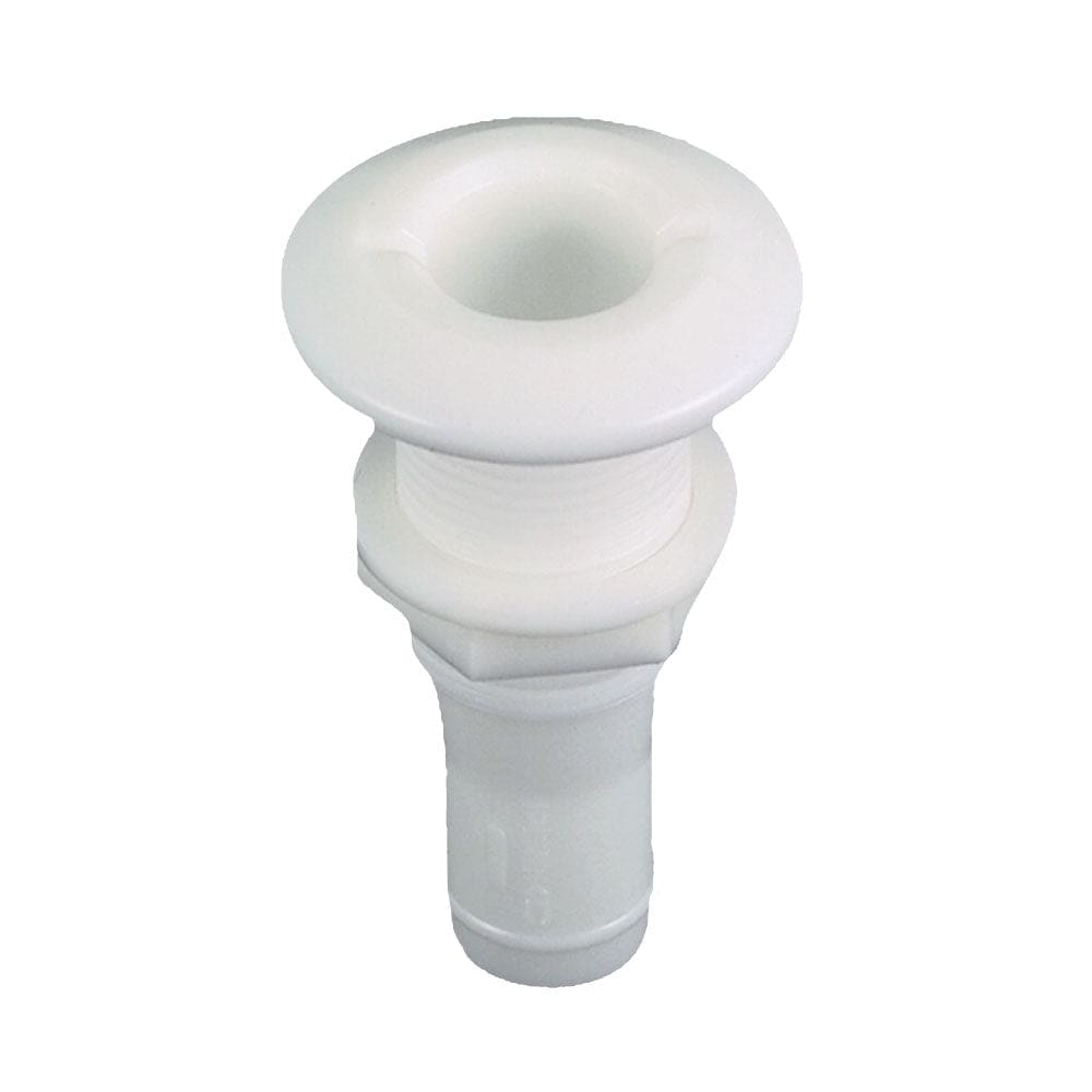 Perko 1-1/ 2 Thru-Hull Fitting f/ Hose Plastic MADE IN THE USA (Pack of 4) - Marine Plumbing & Ventilation | Thru-Hull Fittings - Perko