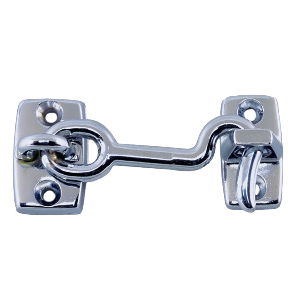 Perko Chrome Plated Zinc Cabin Door Hook - 1-3/ 4 (Pack of 2) - Marine Hardware | Latches - Perko