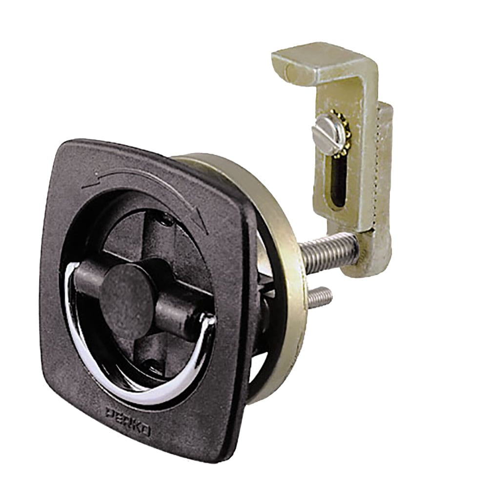 Perko Flush Latch - Non-Locking - 2.5 x 2.5 w/ Offset Adjustable Cam Bar - Marine Hardware | Accessories - Perko