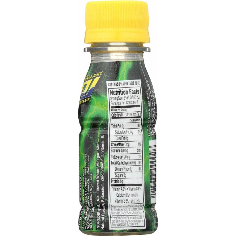 PICKLE JUICE Vitamins & Supplements > Sports Nutrition PICKLE JUICE: Extra Strength Pickle Juice Shot, 2.5 fl oz