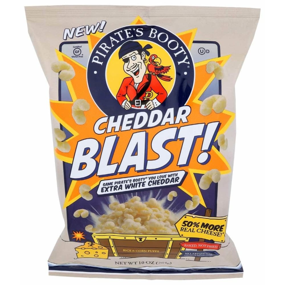 PIRATE BRANDS Pirate Brands Cheddar Blast, 10 Oz