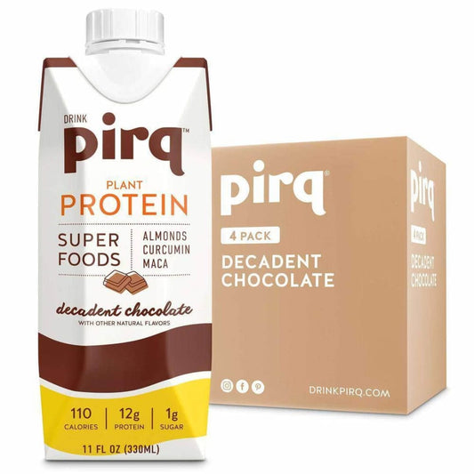 PIRQ Pirq Plant Prtn Chocolate 4Pk, 44 Fo