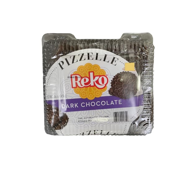 Pizzelle Reko Dark Chocolate 16 oz. - Pizzelle