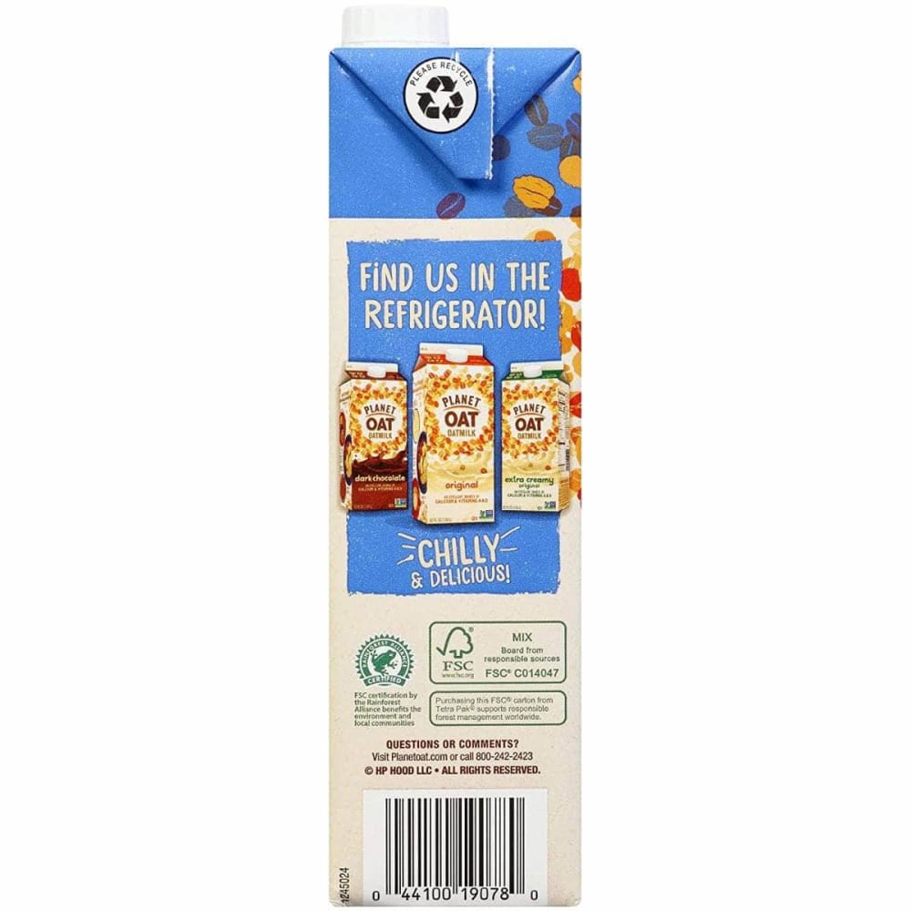 PLANET OAT Grocery > Beverages > Milk & Milk Substitutes PLANET OAT: Oat Milk Vanilla, 32 oz