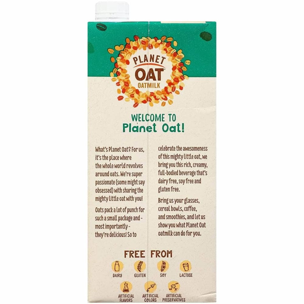 PLANET OAT Grocery > Beverages > Milk PLANET OAT: Original Extra Creamy Oatmilk, 32 oz