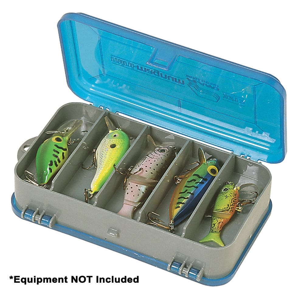 Plano Double-Sided Tackle Organizer Small - Silver/ Blue (Pack of 3) - Outdoor | Tackle Storage,Paddlesports | Tackle Storage,Hunting &