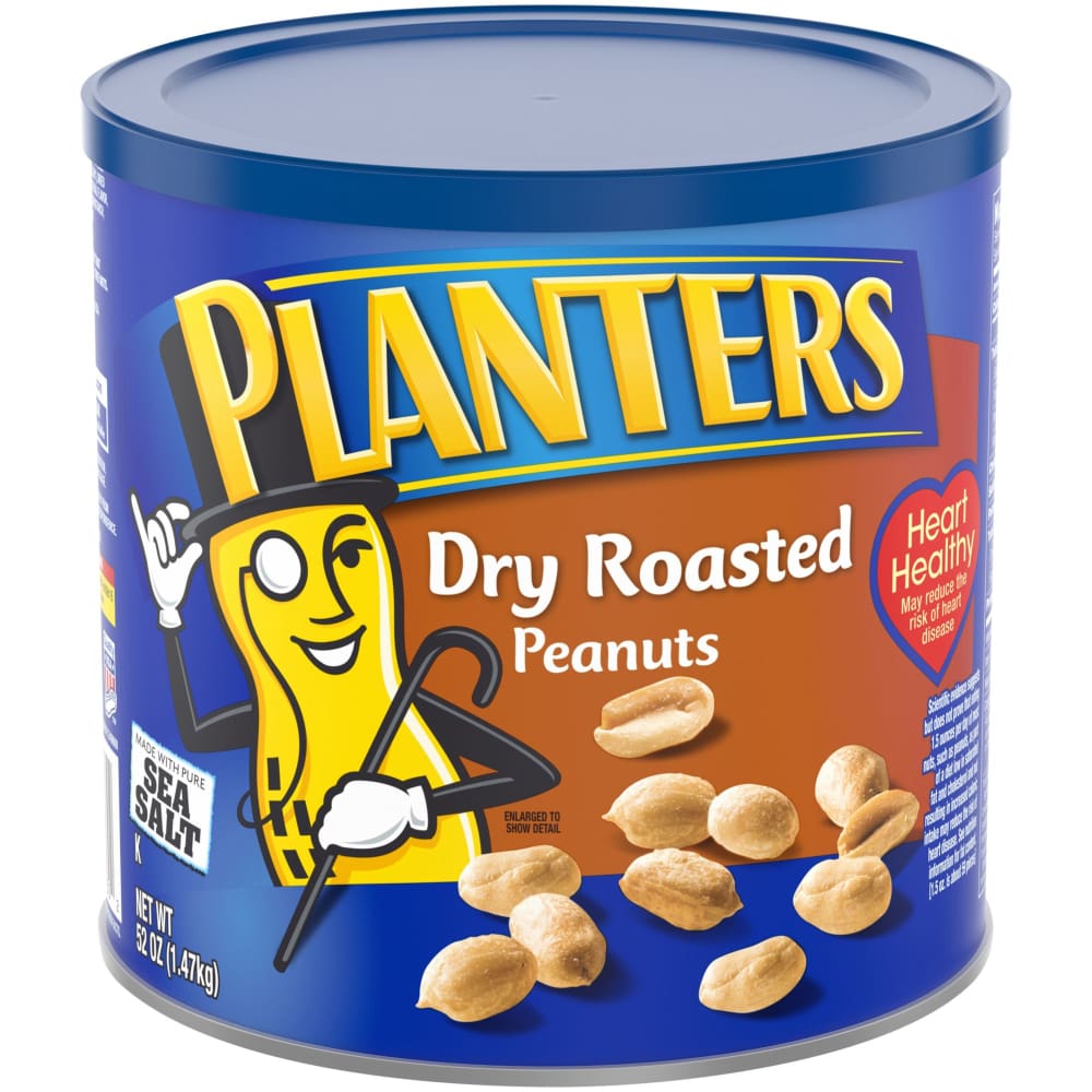 Planters Dry Roasted Peanuts 52 oz. - Planters