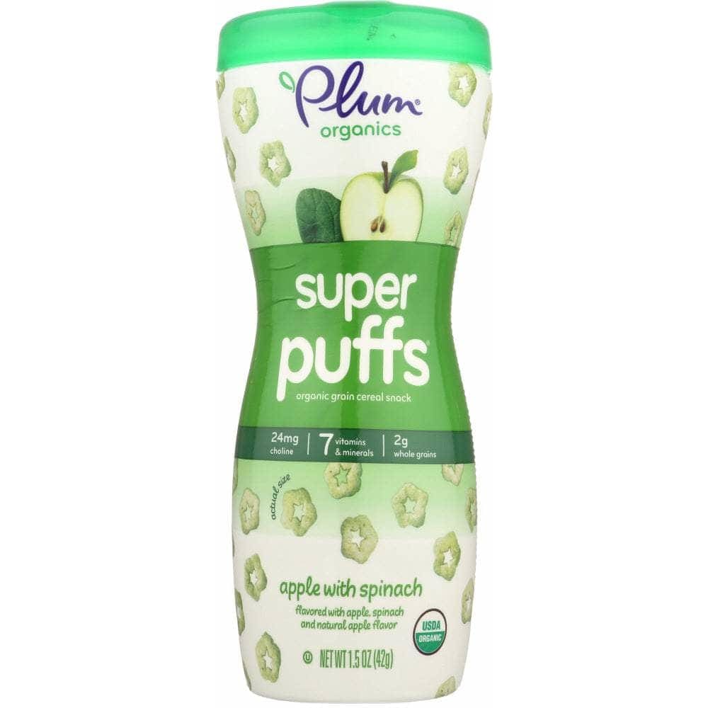 Plum Organics Plum Organics Puffs Super Spinach Green Apple, 1.5 oz