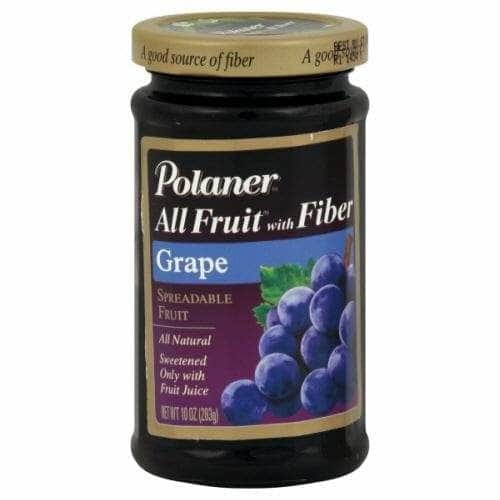 POLANER Grocery > Pantry > Jams & Jellies POLANER: Fruit Sprd Grape, 10 oz