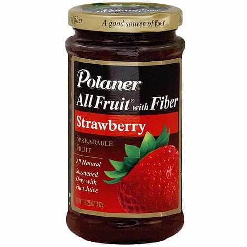 POLANER Grocery > Pantry > Jams & Jellies POLANER: Fruit Sprd Strwbry, 15.25 oz