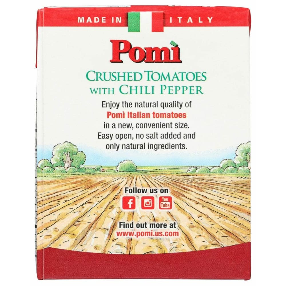 POMI Grocery > Cooking & Baking > Seasonings POMI: Tomatoes Crshd Chili Pepp, 13.8 oz