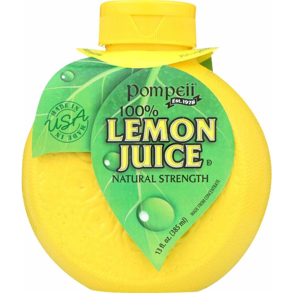 POMPEII Grocery > Beverages > Juices POMPEII: Juice Lemon 100%, 13 oz