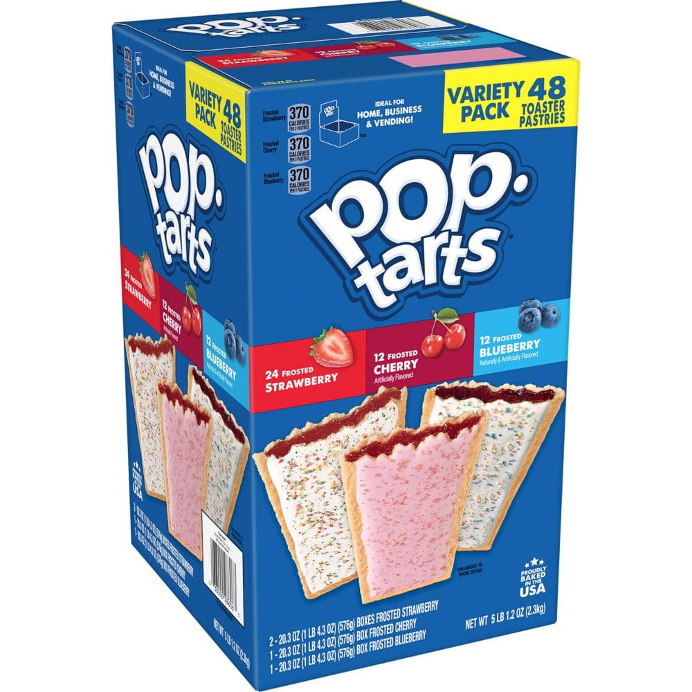 Pop-Tarts Variety Pack (48 ct.) - Breakfast & Snack Bars - Pop-Tarts