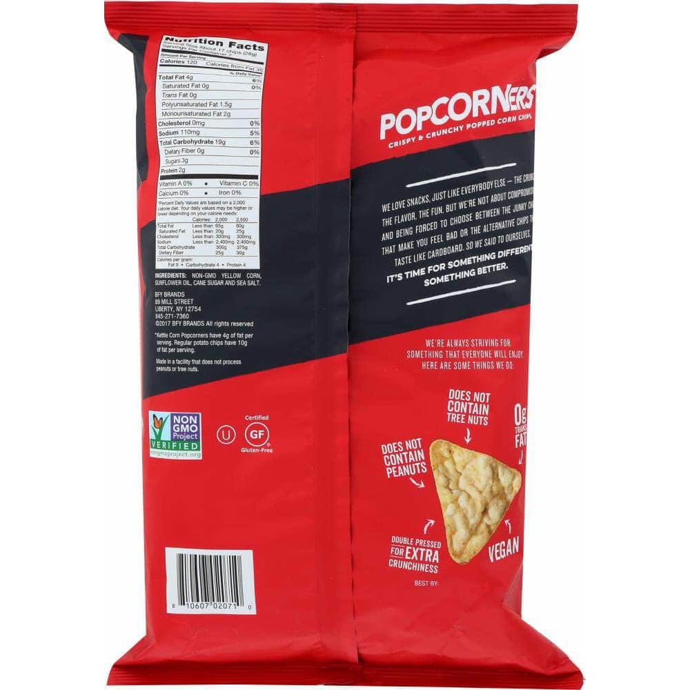 Popcorners Popcorners Corn Chips Carnival Kettle, 7 oz