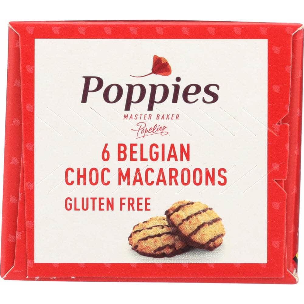 Poppies Poppies Chocolate Drizzled Gluten-Free Macaroons, 7.8 Oz