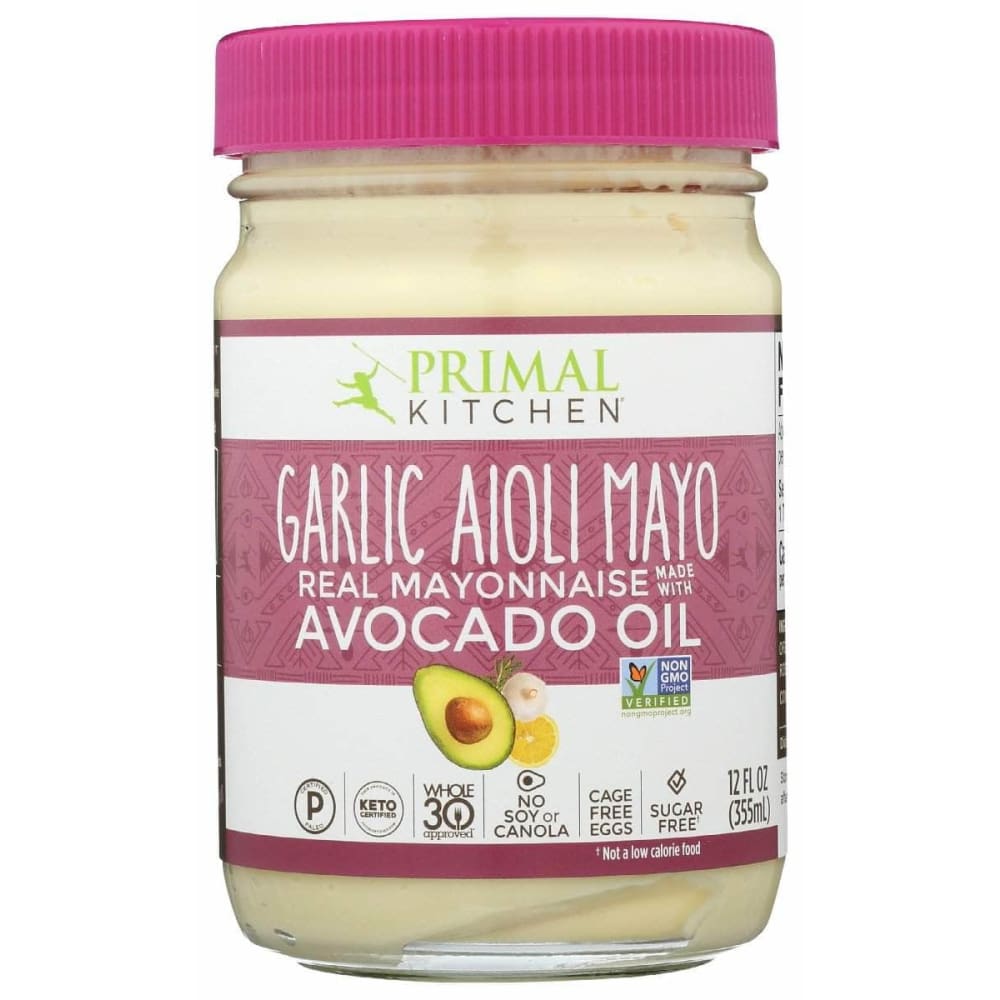 PRIMAL KITCHEN Primal Kitchen Mayo Grlc Aioli Avcdo Oil, 12 Oz