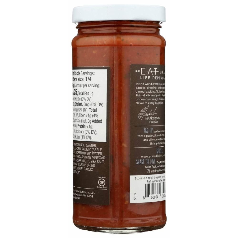 PRIMAL KITCHEN Primal Kitchen Sauce Cocktail, 8.5 Oz