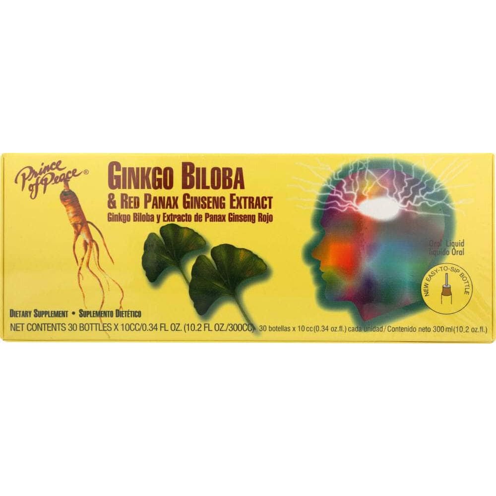 Prince Of Peace Prince Of Peace Ginkgo Biloba & Red Panax Ginseng Extract, 30 pc