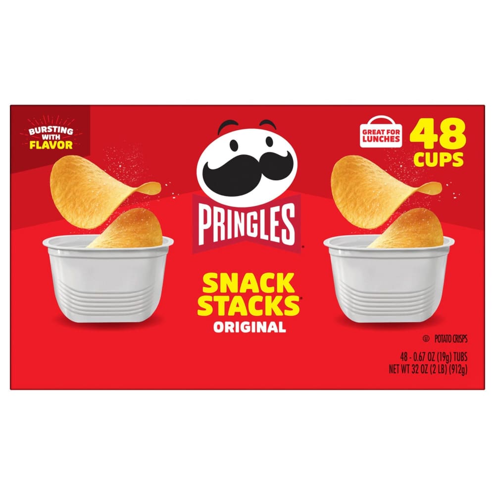 Pringles Original Flavor Snack Stacks 48 ct. - Pringles