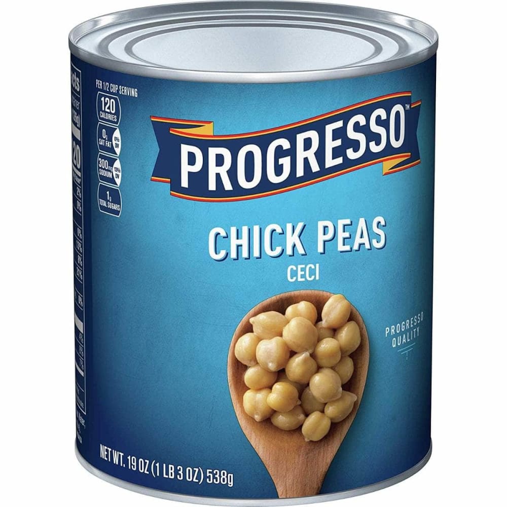 PROGRESSO Grocery > Pantry > Condiments PROGRESSO: Bean Chick Peas, 19 oz