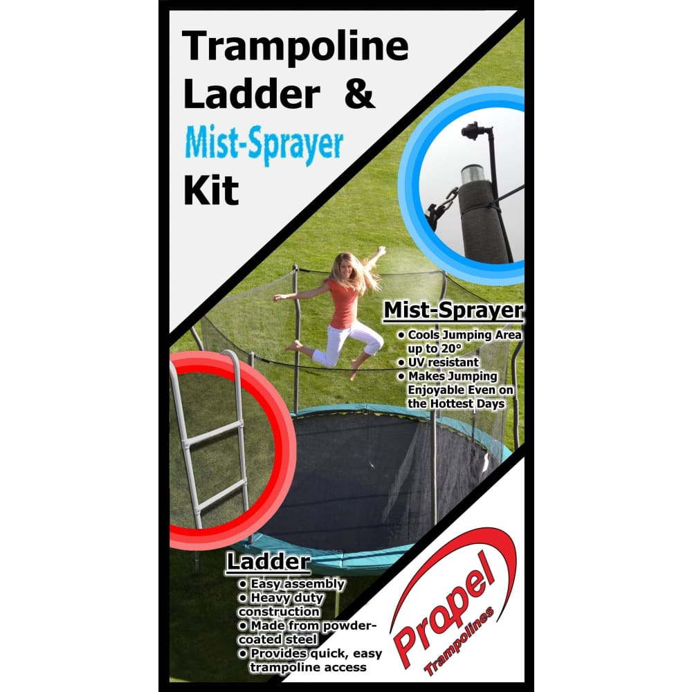 Propel Trampolines 39 Trampoline Ladder and Mister - Propel Trampolines