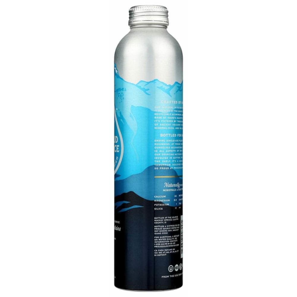 PROUD SOURCE Grocery > Beverages > Water PROUD SOURCE Rocky Mountain Alkaline Spring Water, 25.3 fo