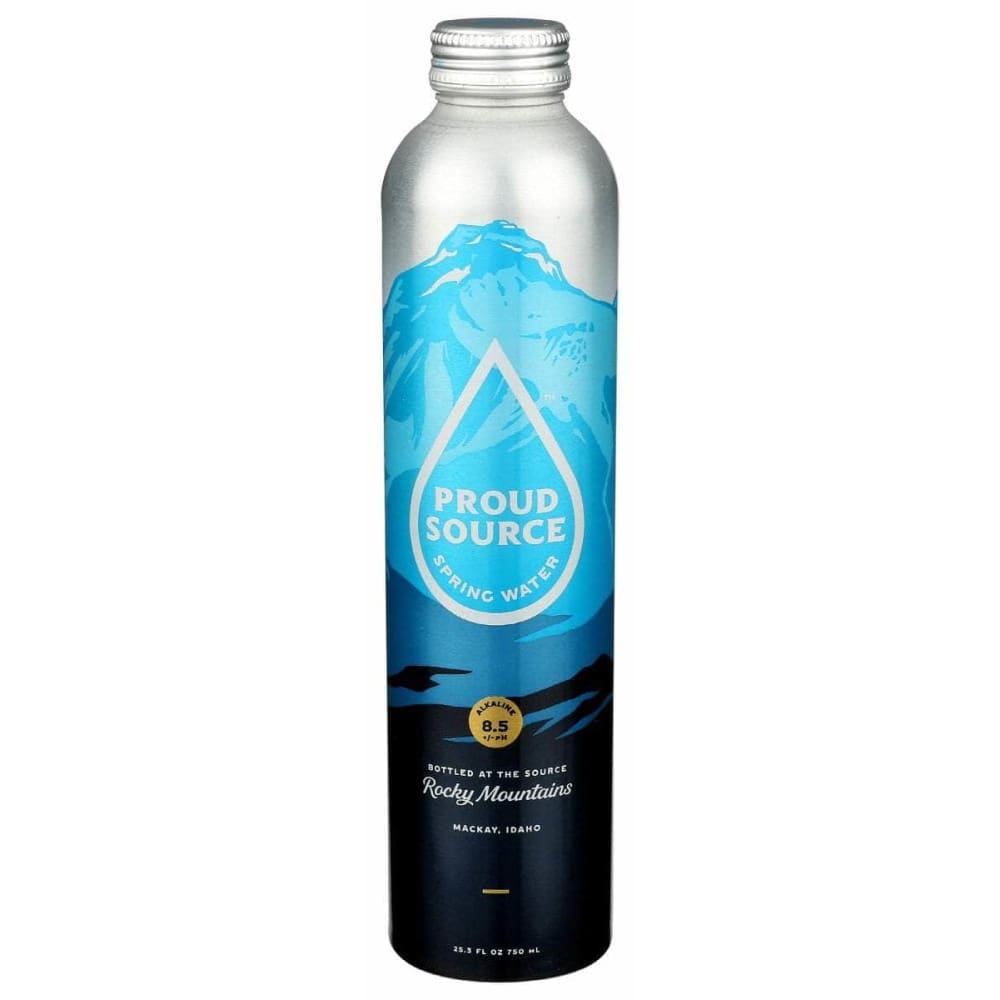 PROUD SOURCE Grocery > Beverages > Water PROUD SOURCE Rocky Mountain Alkaline Spring Water, 25.3 fo