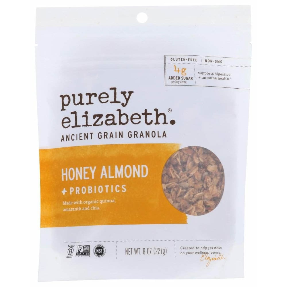 PURELY ELIZABETH Purely Elizabeth Granola Probitc Hny Almnd, 8 Oz