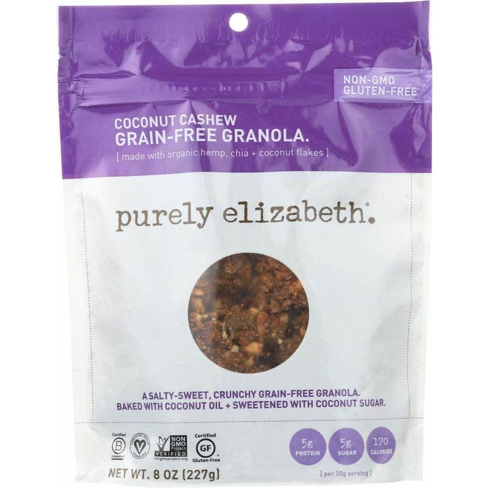 Purely Elizabeth Purely Elizabeth Grain Free Granola Coconut Cashew, 8 oz