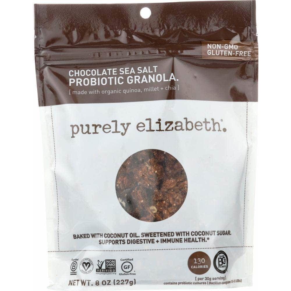 Purely Elizabeth Purely Elizabeth Granola Probiotic Chocolate Sea Salt, 8 oz
