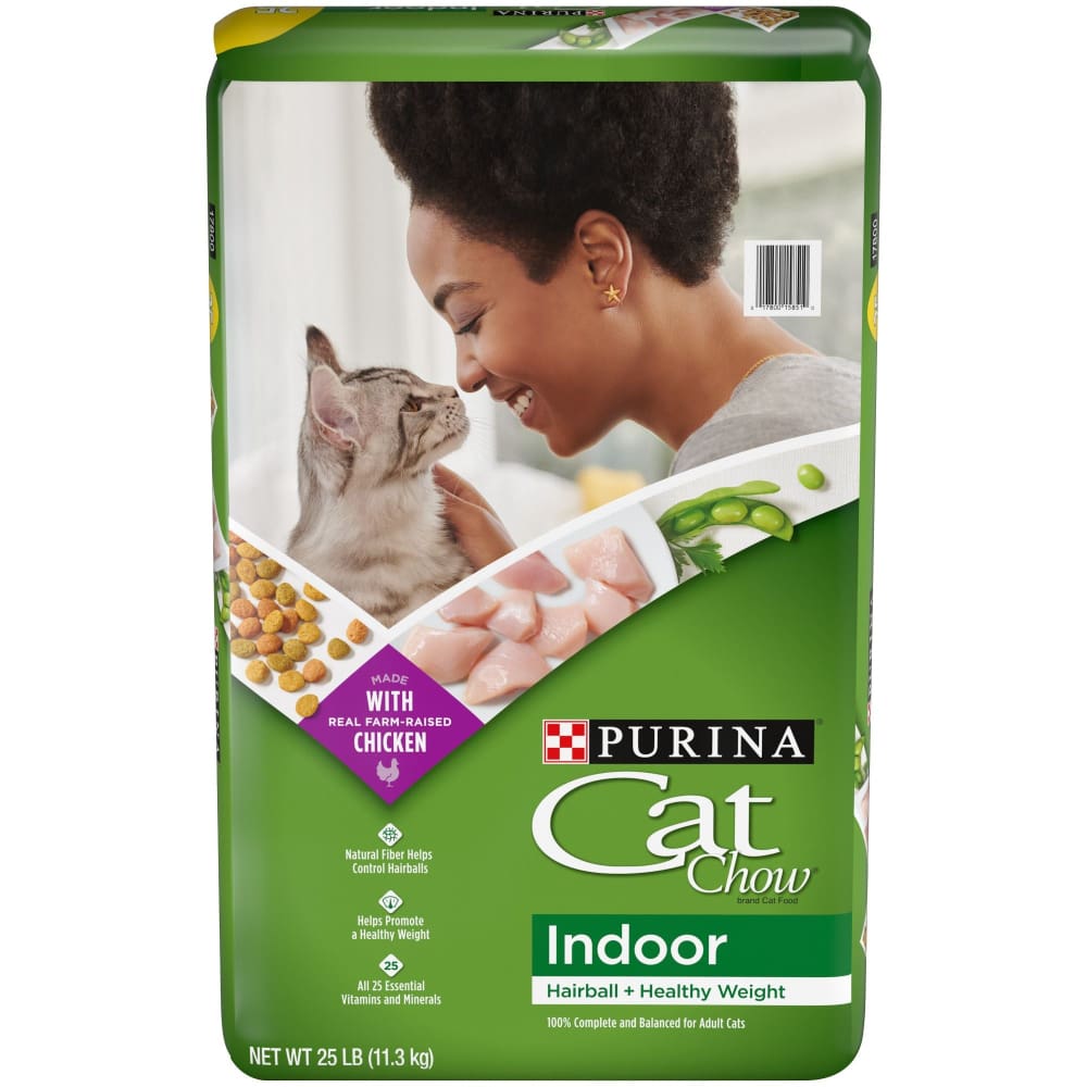 Purina Cat Chow Indoor Cat Food 25 lbs. - Purina