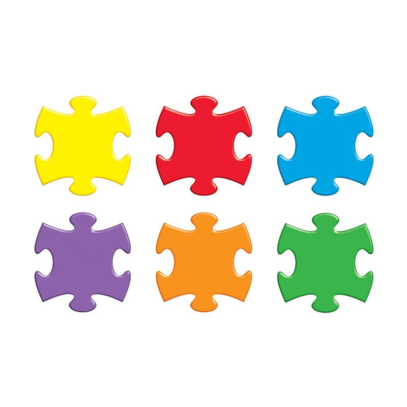 Puzzle Pcs Classic Accents Variety Pk (Pack of 6) - Accents - Trend Enterprises Inc.