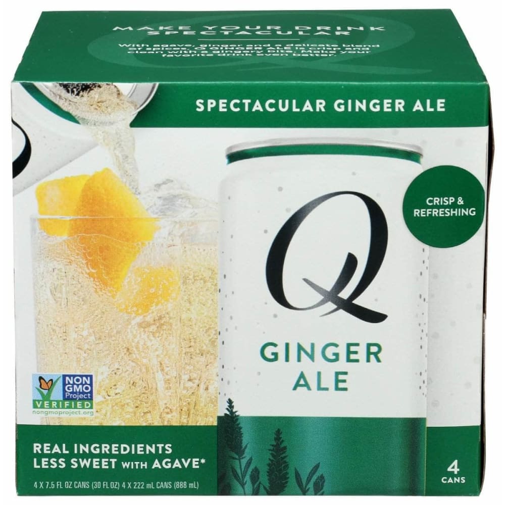 Q TONIC Q Tonic Ginger Ale 4 Pack, 30 Fo