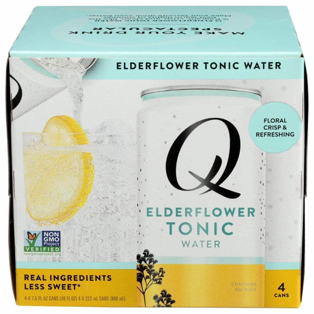 Q TONIC Q TONIC Water Tonic Elderflwr 4Pk, 30 fo