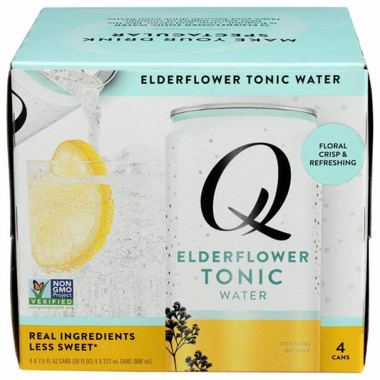 Q TONIC Q TONIC Water Tonic Elderflwr 4Pk, 30 fo