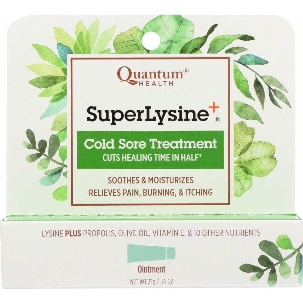 Superlysine+ Quantum Health Super Lysine + Cold Sore Treatment, 0.75 oz