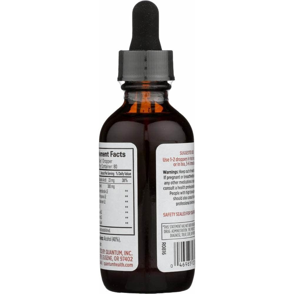 Superlysine+ Quantum Health Super Lysine+ Liquid Extract, 2 oz