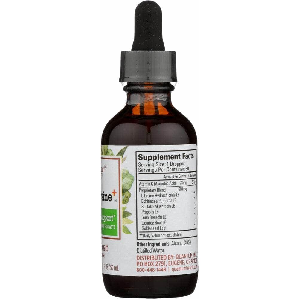 Superlysine+ Quantum Health Super Lysine+ Liquid Extract, 2 oz