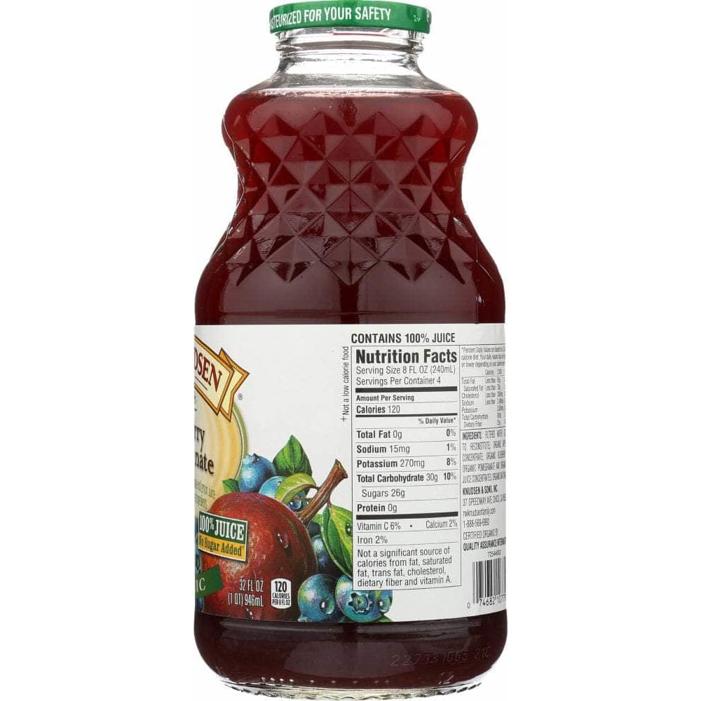 Rw Knudsen R.W. Knudsen Organic Blueberry Pomegranate Juice, 32 oz