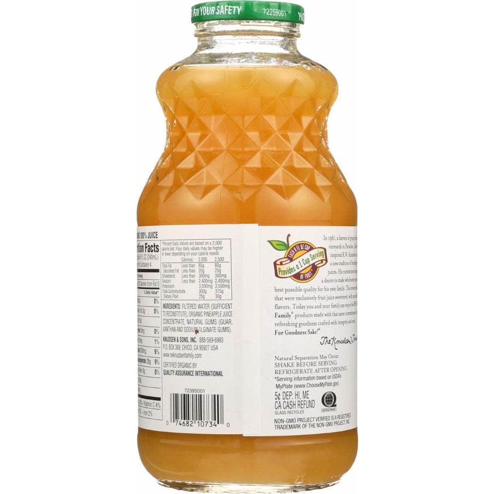 Rw Knudsen R.W. Knudsen Organic Pineapple Juice, 32 oz