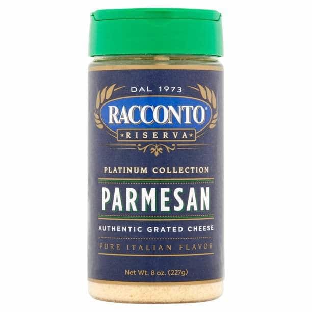 RACCONTO RISERVA Grocery > Pantry > Condiments RACCONTO RISERVA: Cheese Parmesan Grated, 8 oz