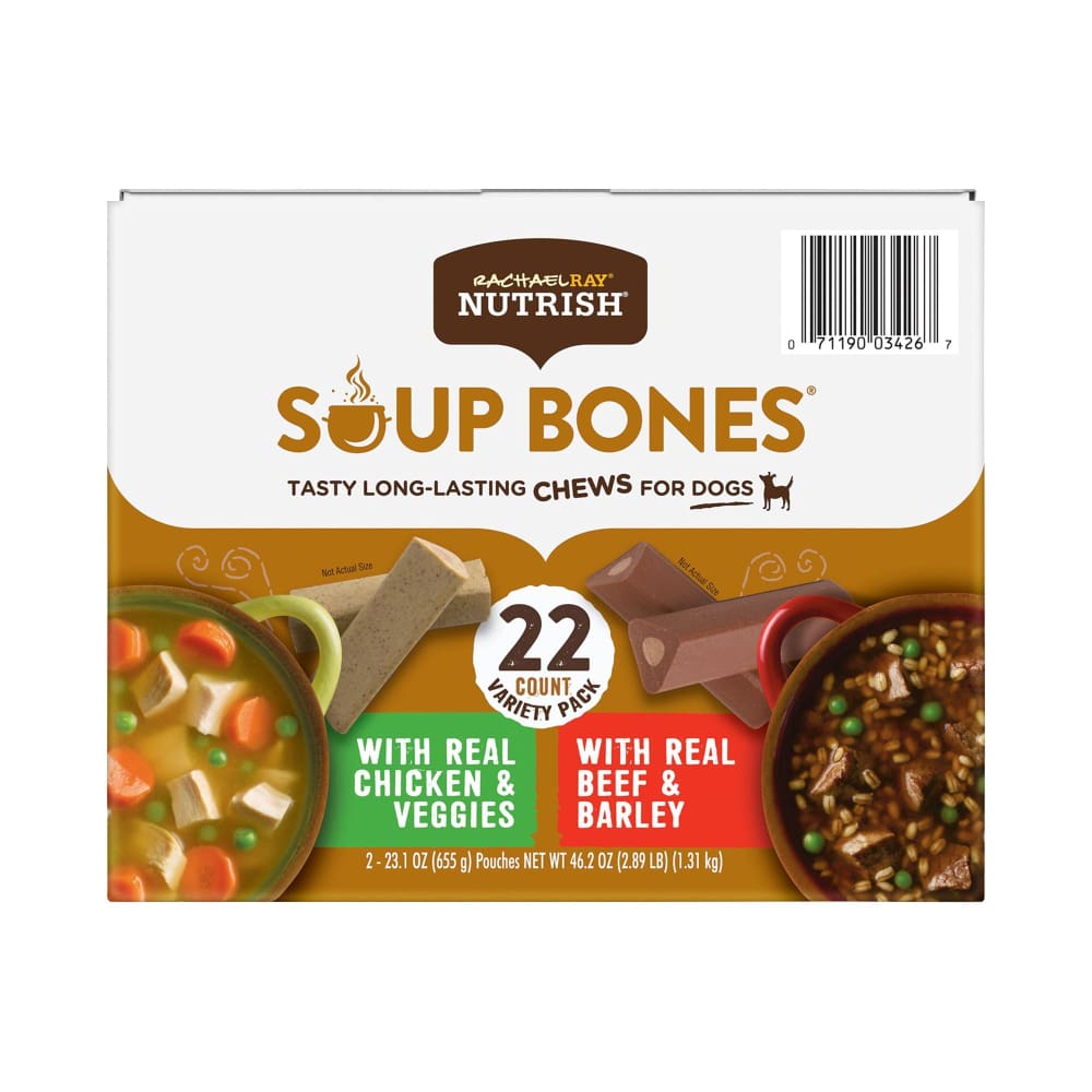 Rachael Ray Nutrish Soup Bones Variety Pack 22 ct. - Rachael Ray