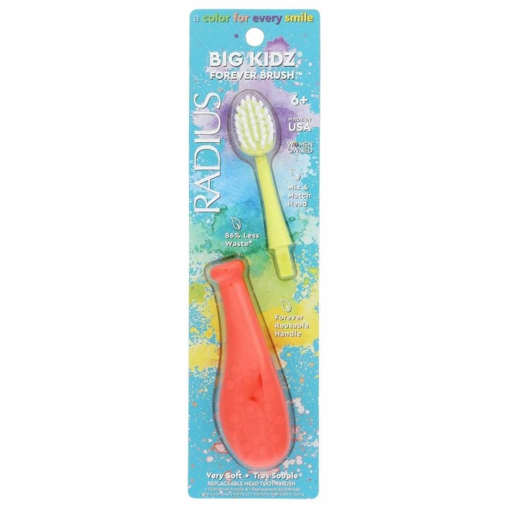 RADIUS Beauty & Body Care > Oral Care > Toothbrushes RADIUS: Big Kidz Forever Toothbrush, 1 ea