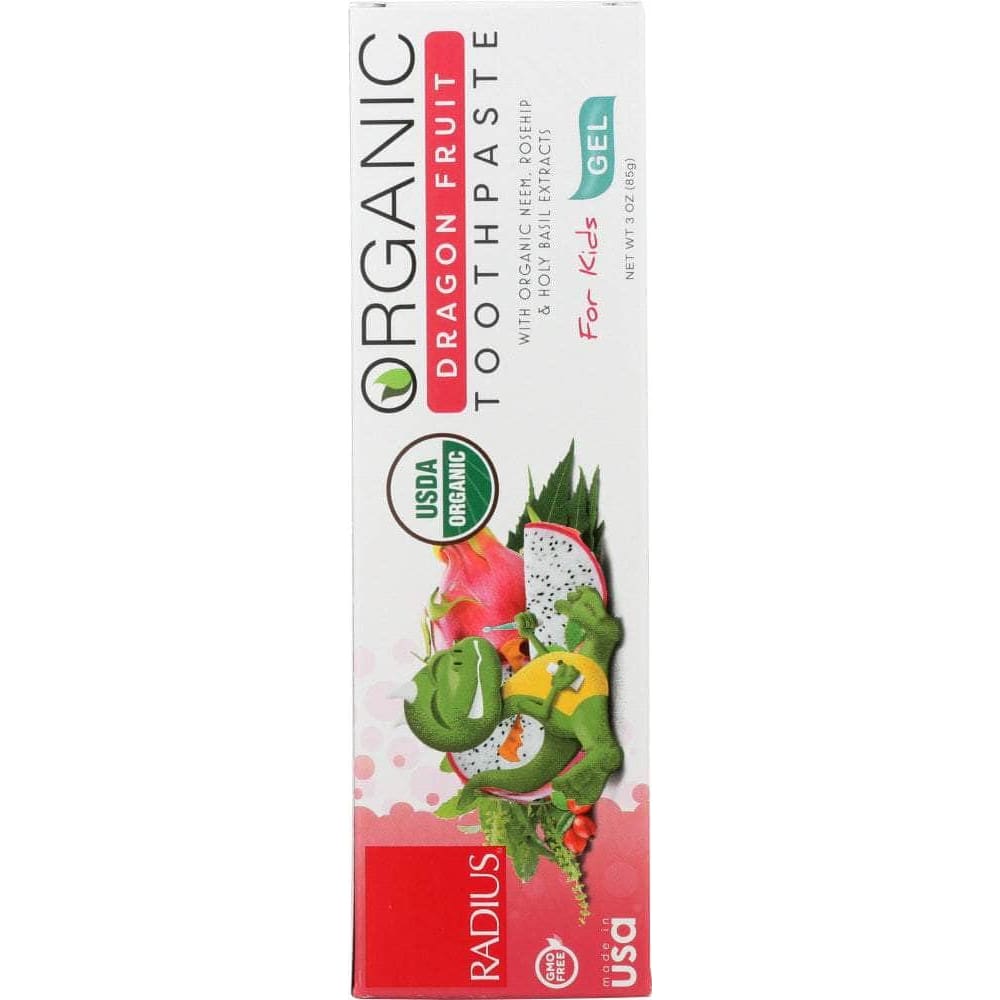 Radius Radius Children's Dragon Fruit Gel Toothpaste, 3 oz